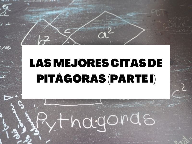 Las 15 mejores frases célebres de Pitágoras (Parte 1)